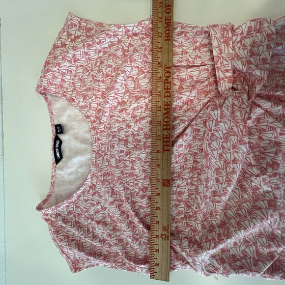 Lands’ End Pink and White Sailboat Cotton Dress Medium Tall 10-12 - Picture 8 of 11